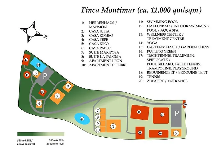 公寓 Casa Herrenhaus Montimar *